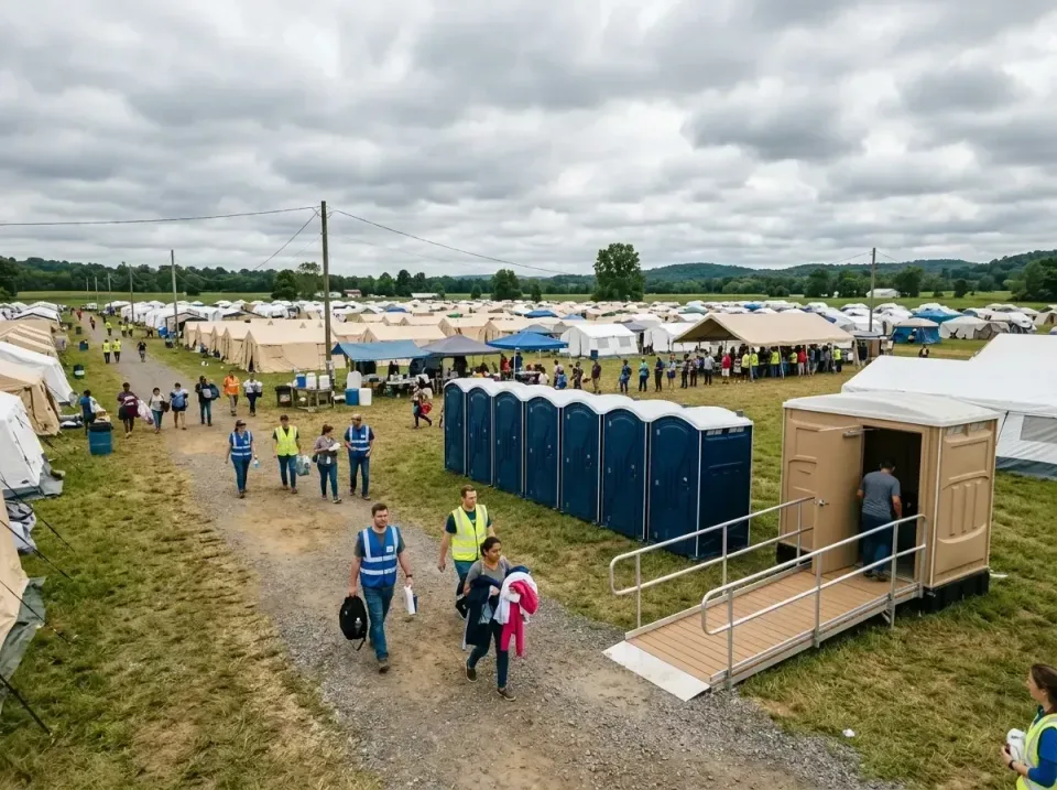disaster-relief-camp-restrooms-010 — frequently asked questions, Dumpster & Portable Bathrooms Rental in Feather Sound, FL